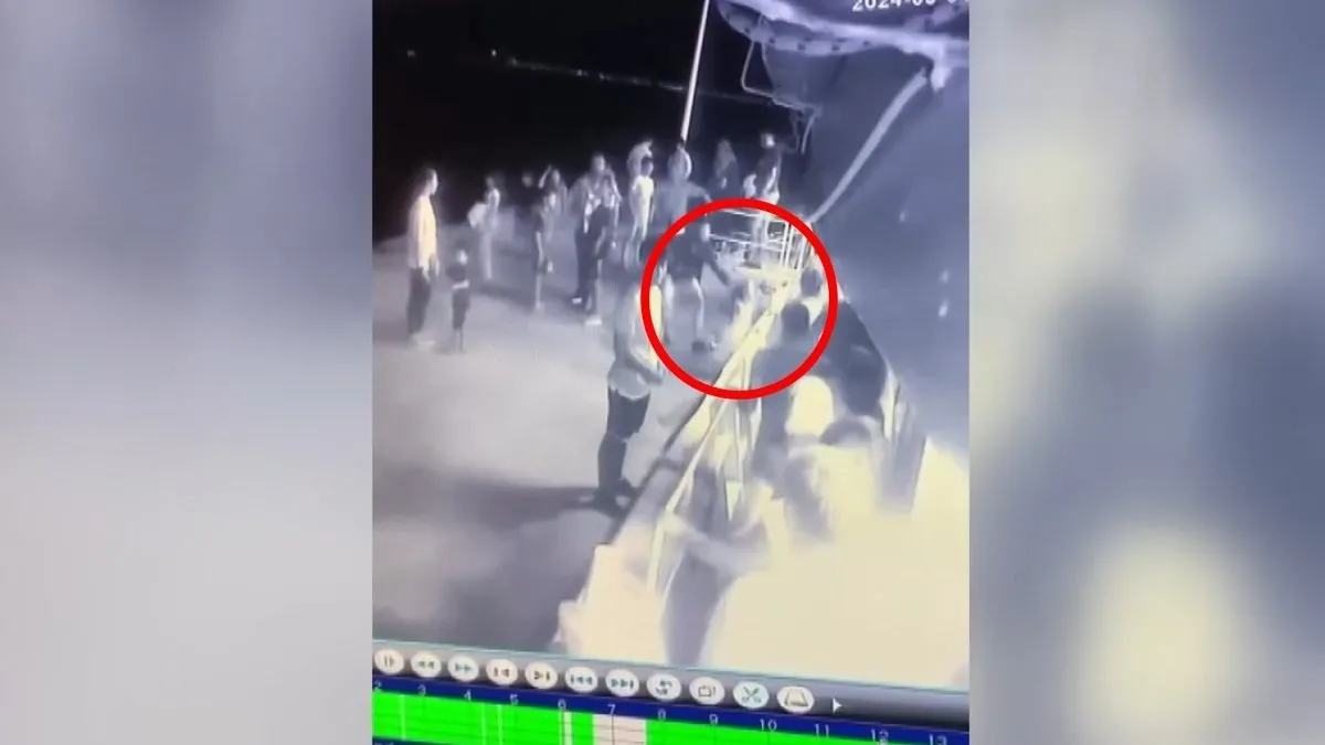 Bursa’da küçük kız gemi ile iskele arasına düştü: İşte o korkunç anlar…