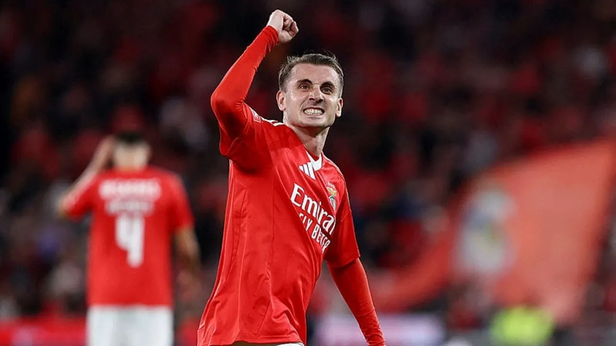 Kerem Aktürkoğlu yine attı, Benfica 5 golle kazandı