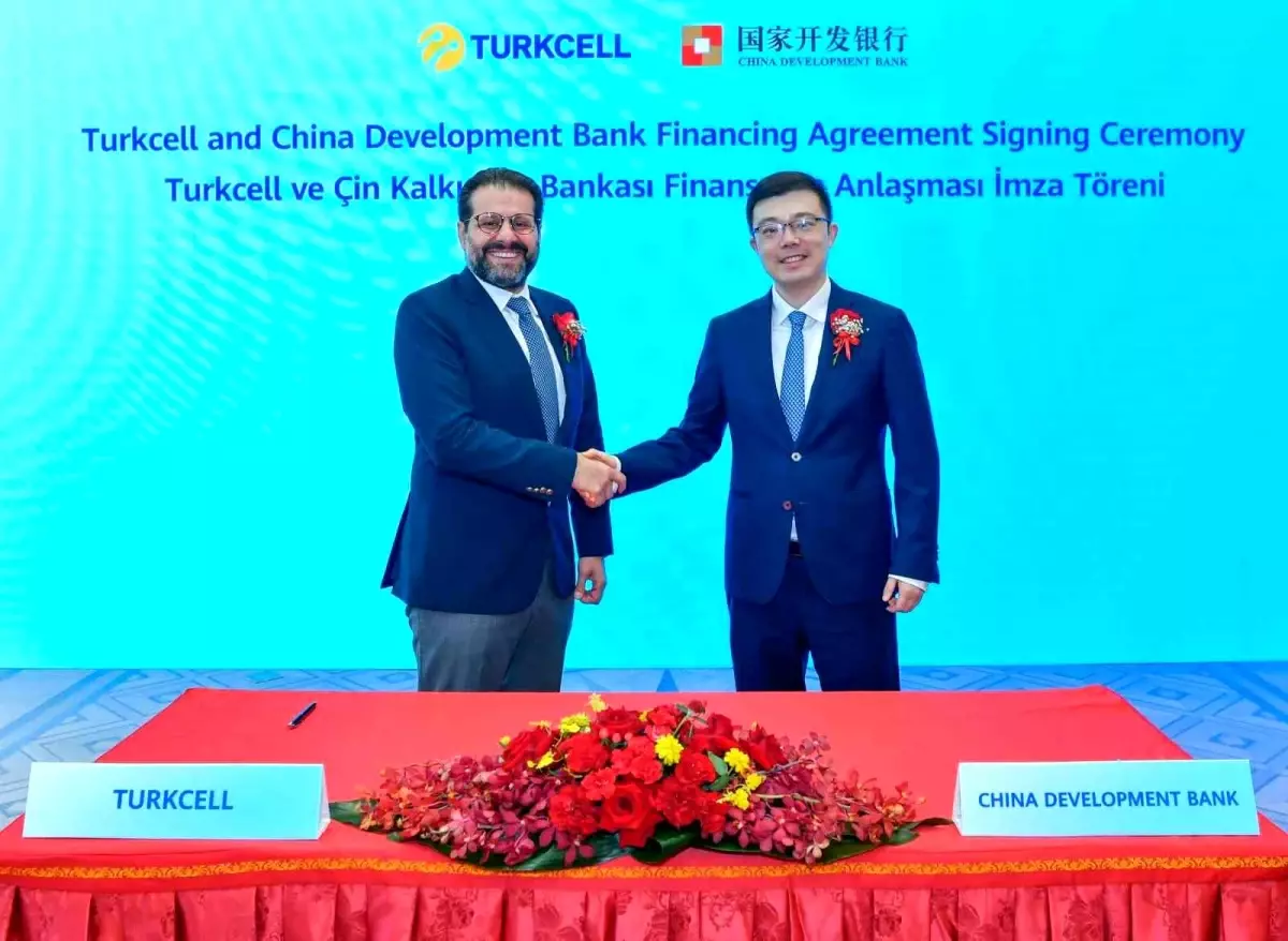 Turkcell, 1,23 milyar Yuan’lık kredi anlaşmasını imzaladı