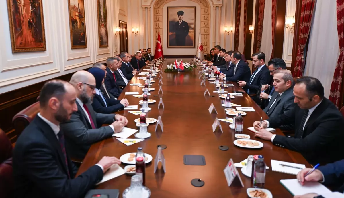 Tunç ve Irak Yargı Heyeti Görüştü