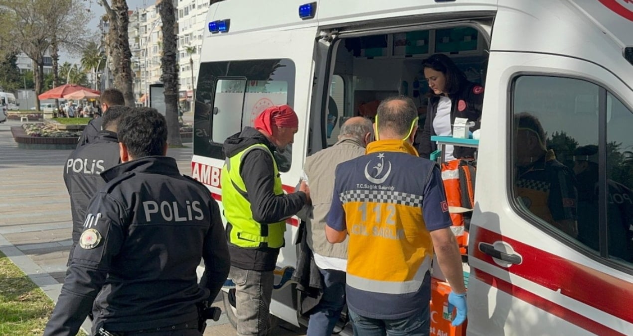 Antalya’da falezlerden düşerek yaralanan kişi kurtarıldı