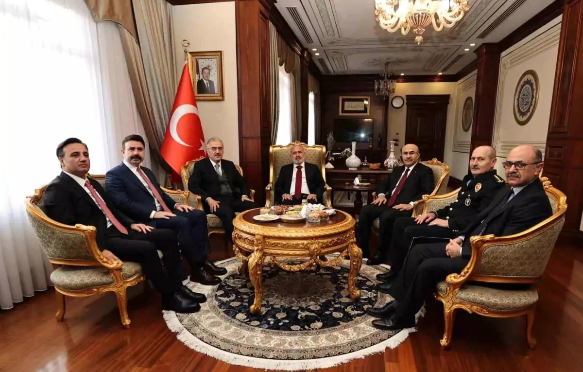 Bakan Yardımcısı Sağlam, Vali Ayyıldız’ı Ziyaret Etti