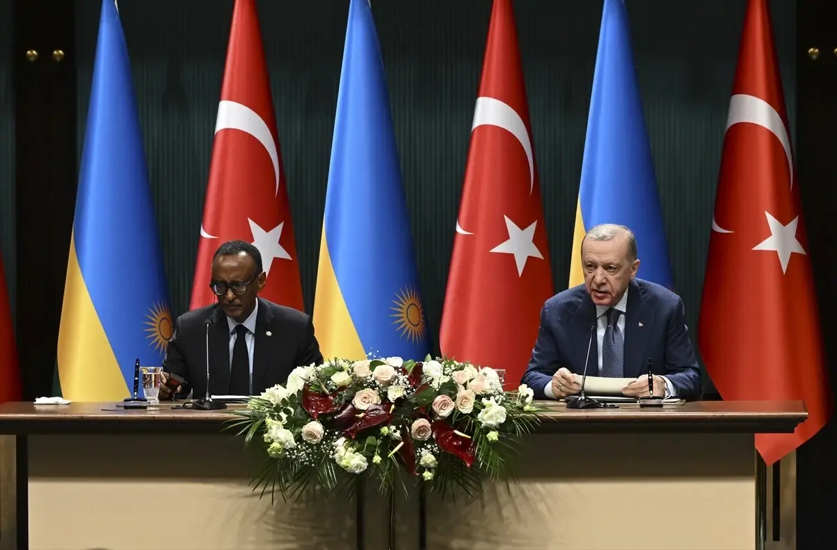 Cumhurbaşkanı Erdoğan, Ruanda Cumhurbaşkanı Kagame ile ortak basın toplantısında konuştu Açıklaması
