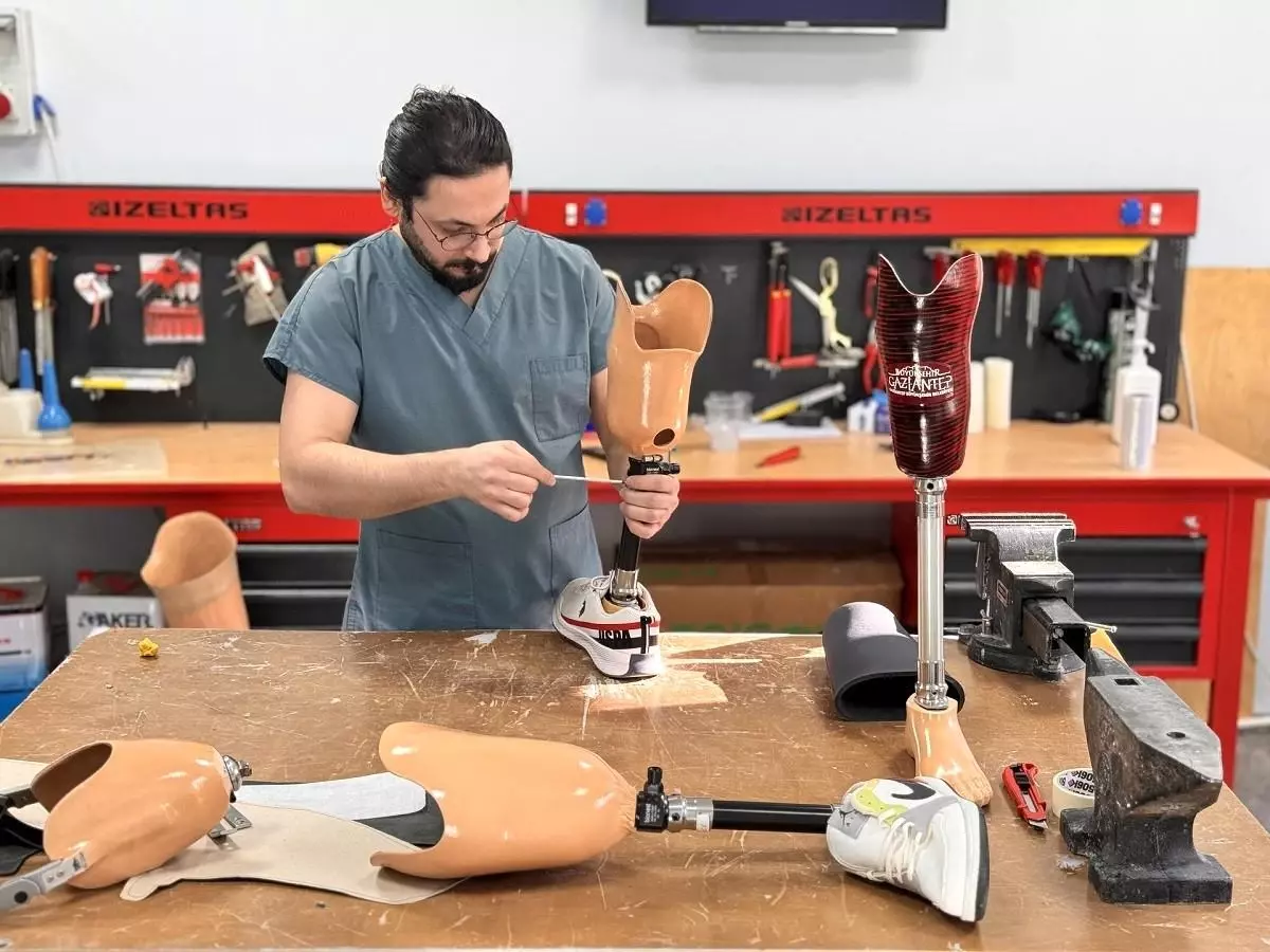 Gaziantep’te Depremzedelere Umut Olacak Protez Ortez Merkezi Açıldı