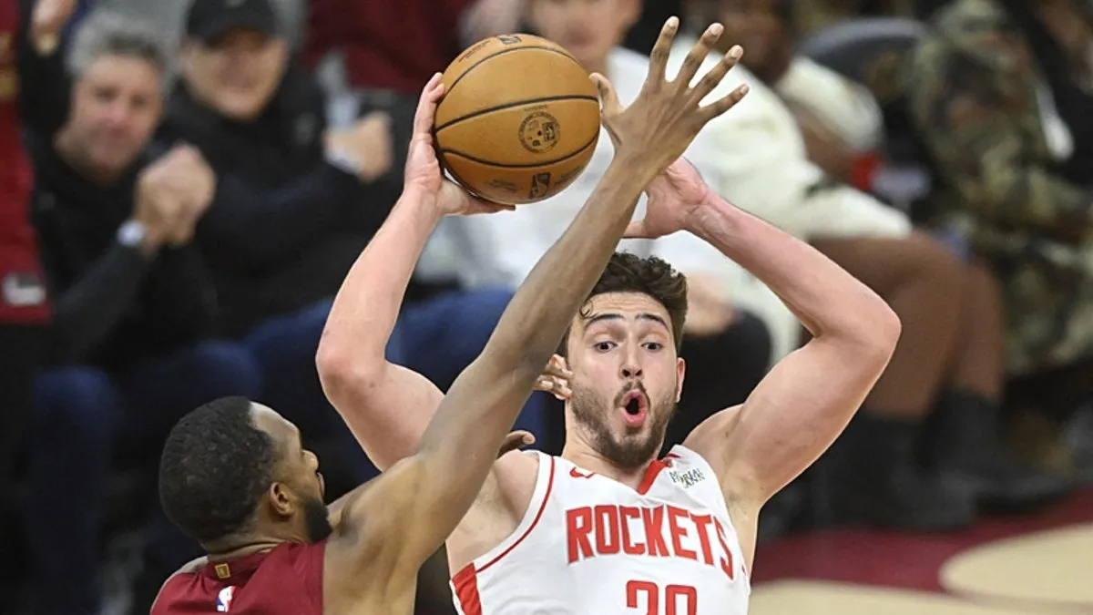 Houston, Alperen Şengün’ün şov yaptığı maçta Cleveland’ı mağlup etti! Adem Bona’dan 4 sayı…