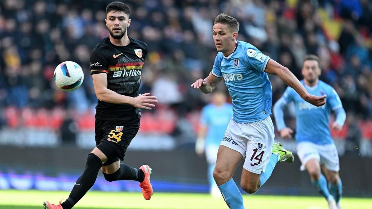 Trabzonspor, Kayserispor’le golsüz eşitliği bozamadı