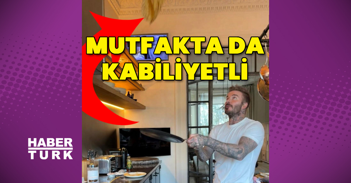 David Beckham, mutfakta