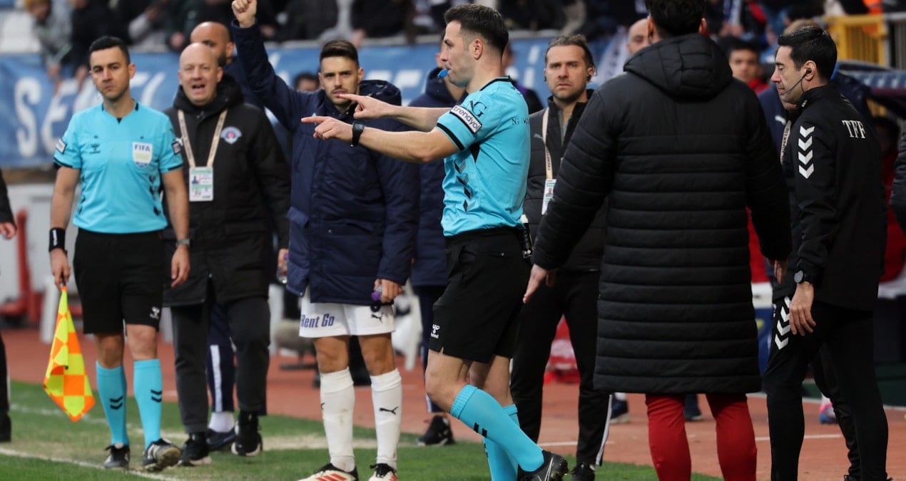 Galatasaray’da hakem tepkisi