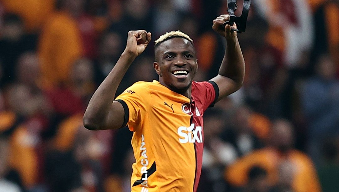 Galatasaray’ı sırtlayan Victor Osimhen, kariyerinde 6. kez hat-trick yaptı