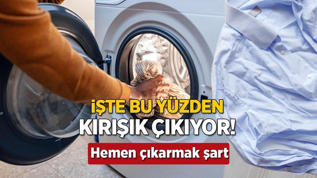 Kıyafetleri makineden ütülü gibi çıkartan tüyo! Pisse kırıştırıyor, boşluk şart