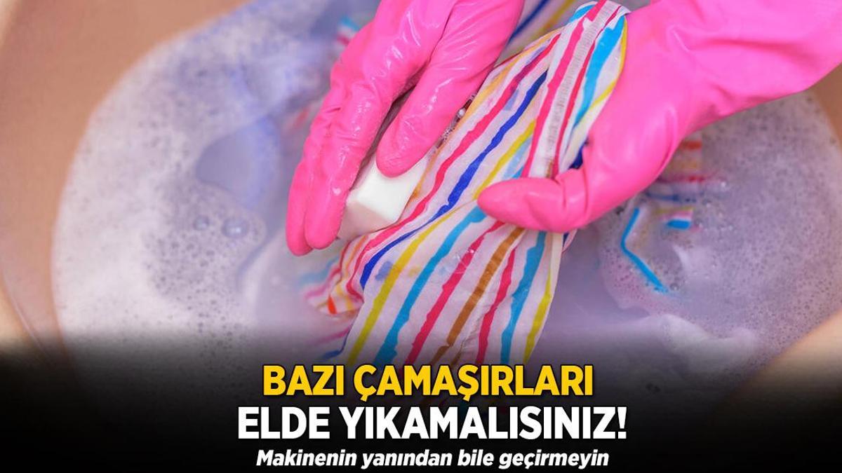 Makineye atılırsa pul pul dökülüyor! Tek çaresi var, gereken deterjan ve su