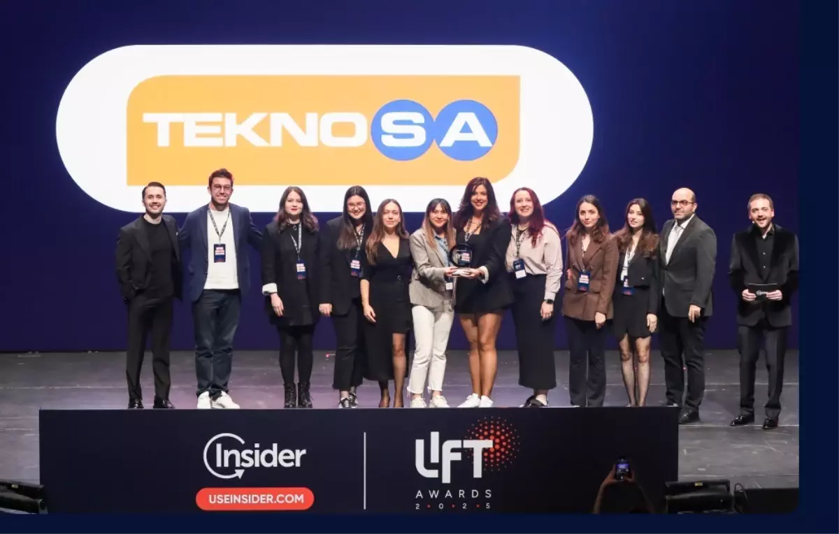 Teknosa, Lift Awards’ta Ödül Kazandı
