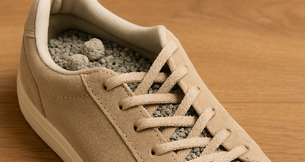 Ayakkabınıza işte bu yüzden kedi kumu dökmelisiniz